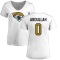 Women's Yasir Abdullah Name & Number Slim Fit T-Shirt - White