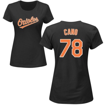 Women's Yennier Cano Name & Number T-Shirt - Black