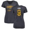 Women's Younghoe Koo Distressed Name & Number Slim Fit V-Neck T-Shirt - Navy