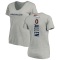 Women's Zach Allen Backer V-Neck T-Shirt - Ash