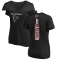 Women's Zach Harrison Backer Slim Fit T-Shirt - Black