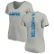 Women's Zach Morton Backer V-Neck T-Shirt - Ash