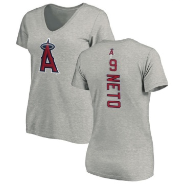 Women's Zach Neto Backer Slim Fit T-Shirt - Ash