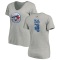 Women's Zach Pop Backer Slim Fit T-Shirt - Ash