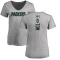 Women's Zach Tom Backer V-Neck T-Shirt - Ash