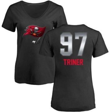 Women's Zach Triner Midnight Mascot T-Shirt - Black