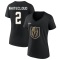 Women's Zach Whitecloud 2023 Stanley Cup Final Name & Number V-Neck T-Shirt - Black