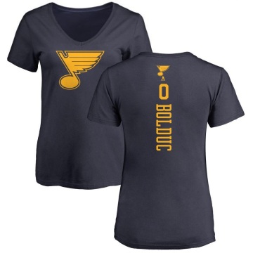 Women's Zachary Bolduc One Color Backer T-Shirt - Navy