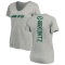Women's Zack Kuntz Backer V-Neck T-Shirt - Ash