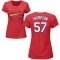 Women's Zack Thompson Name & Number T-Shirt - Red