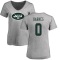Women's Zaire Barnes Name & Number Slim Fit T-Shirt - Ash