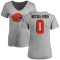 Women's Zaire Mitchell-Paden Name & Number Slim Fit T-Shirt - Ash