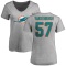 Women's Zeke Vandenburgh Name & Number Slim Fit T-Shirt - Ash