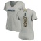 Women's Zion Johnson Name & Number Slim Fit V-Neck T-ShirtHeather - Gray