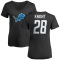 Women's Zonovan Knight Name & Number Slim Fit T-Shirt - Black