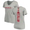 Women's Zyon McCollum Backer V-Neck T-Shirt - Ash