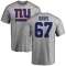 Wyatt Davis Name & Number T-Shirt - Ash