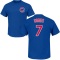 Yan Gomes Name & Number T-Shirt - Royal