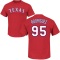 Yerry Rodriguez Name & Number T-Shirt - Red