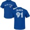 Yosver Zulueta Name & Number T-Shirt - Royal