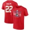 Zac Dalpe 2023 Stanley Cup Final Quest T-Shirt - Red