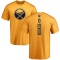 Zach Benson One Color Backer T-Shirt - Gold