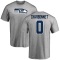 Zach Charbonnet Name & Number T-Shirt - Ash