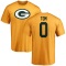 Zach Tom Name & Number T-Shirt - Gold
