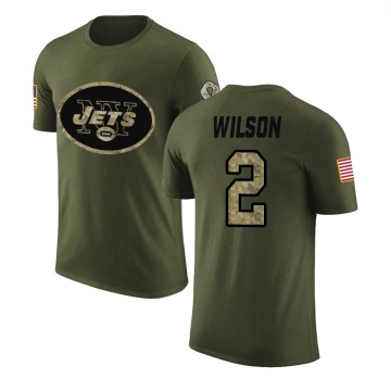 Zach Wilson Legend Salute to Service T-Shirt - Olive