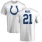 Zack Moss Name & Number T-Shirt - White