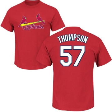 Zack Thompson Name & Number T-Shirt - Red