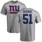 Zak DeOssie Name & Number T-Shirt - Ash