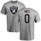 Zamir White Name & Number T-Shirt - Ash