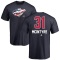 Zane McIntyre Name and Number Banner Wave T-Shirt - Navy