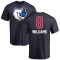 Ziaire Williams Name and Number Banner Wave T-Shirt - Navy